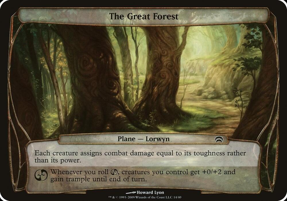 The Great Forest (Planechase) - Oversize Cards (OVER)