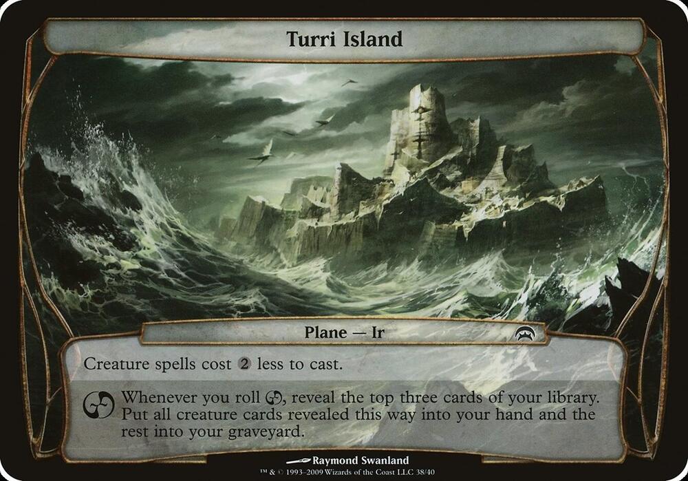 Turri Island (Planechase) - Oversize Cards (OVER)