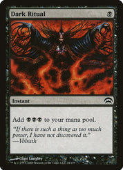 Dark Ritual - Black