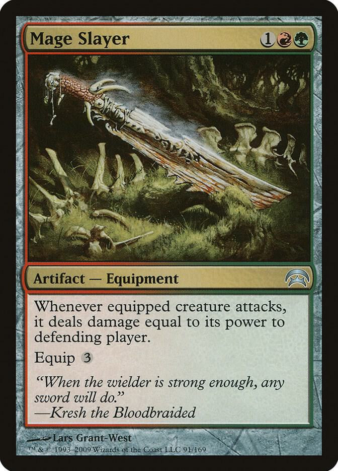 Mage Slayer - Red/Green/Artifact