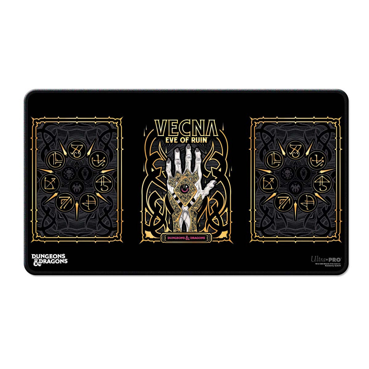 Ultra Pro Playmat: D&D Vecna Eve of Ruin - Alternate Art (Black Stitched)