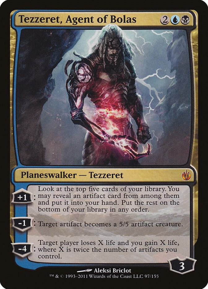 Tezzeret, Agent of Bolas - Blue/Black