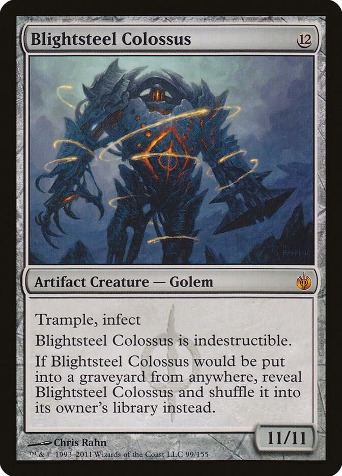 Blightsteel Colossus - Artifact Creature - Golem