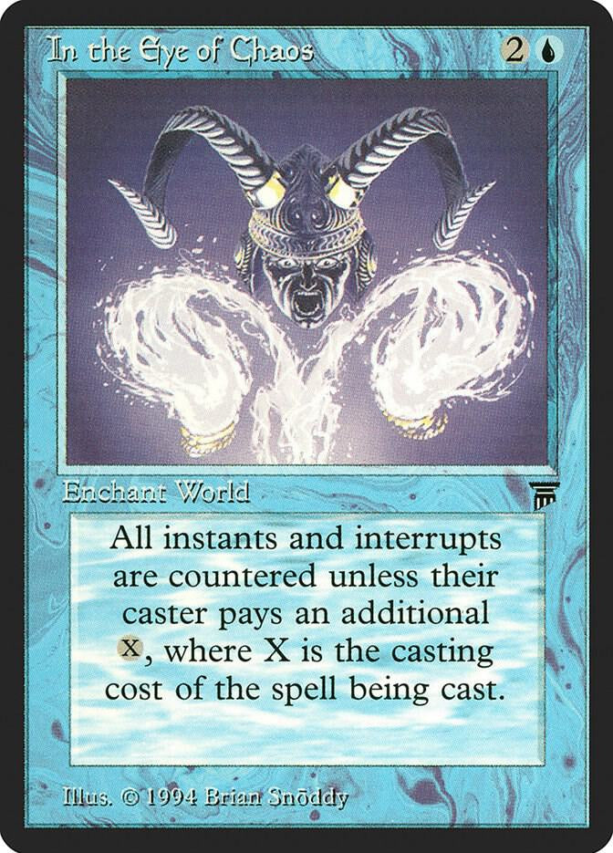 In the Eye of Chaos - Blue