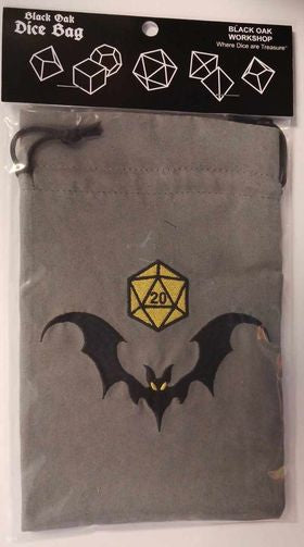 Black Oak Workshop: Dice Bag - Bat d20