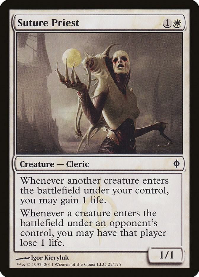Suture Priest - White