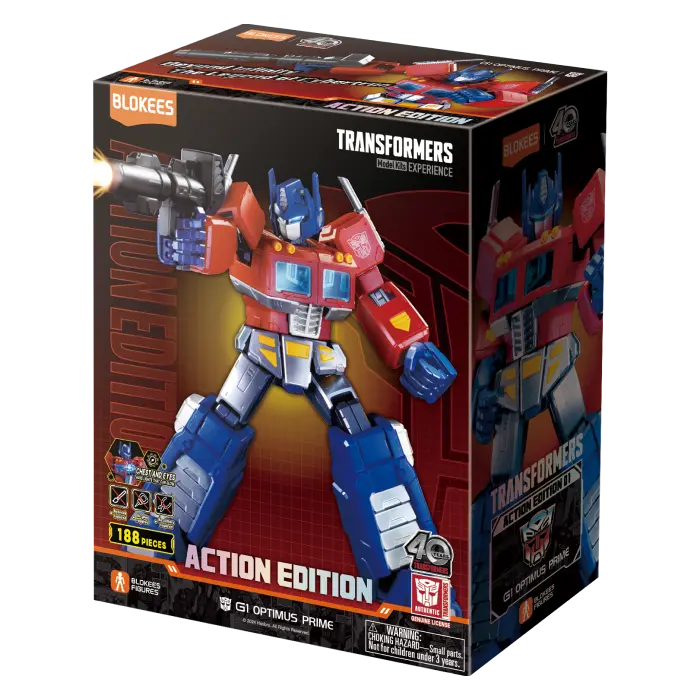 Blokees Figures | Transformers Action Edition - G1 Optimus Prime