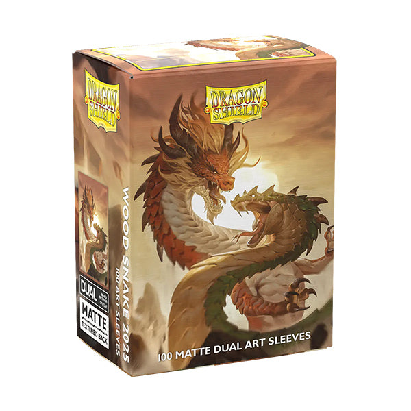 Dragon Shield Matte Dual Art Sleeves - Year of The Wood Snake 2025