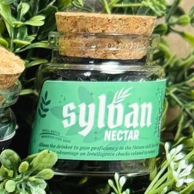 Dice Spell Bottle - Sylvan Nectar