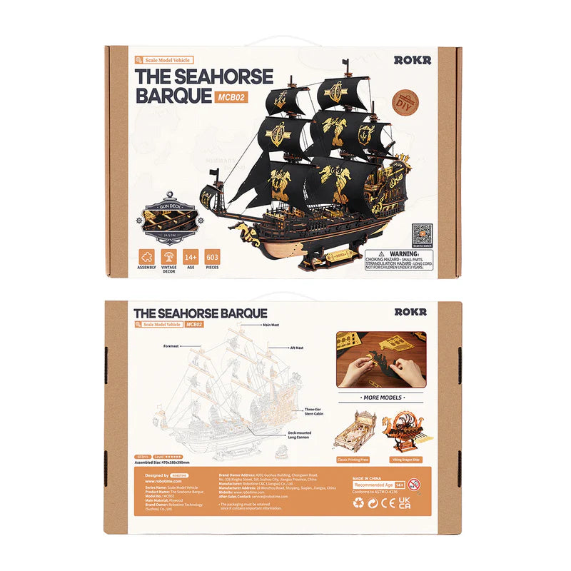 ROKR The Seahorse Barque