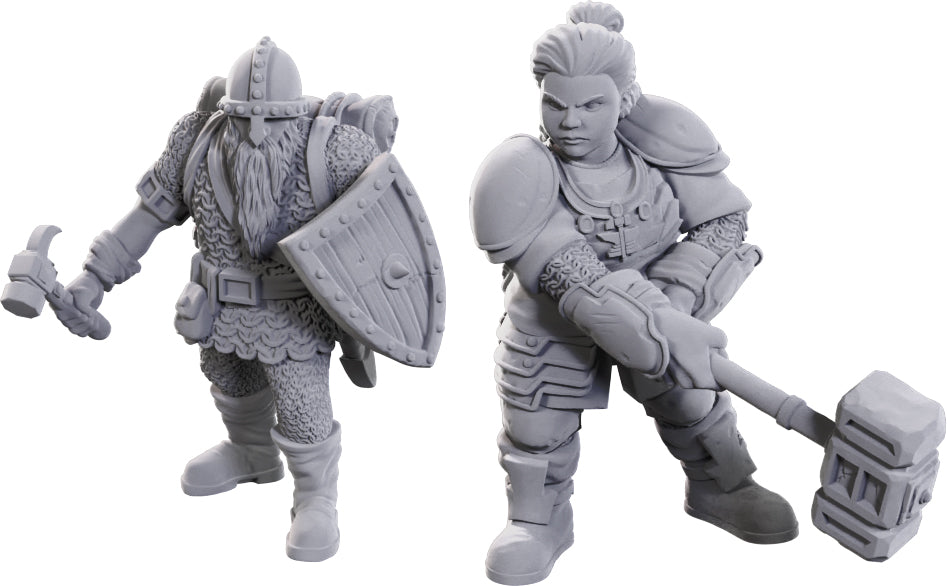 Nolzur's Marvelous Unpainted Miniatures: Limited Edition 50th Anniversary Dwarves