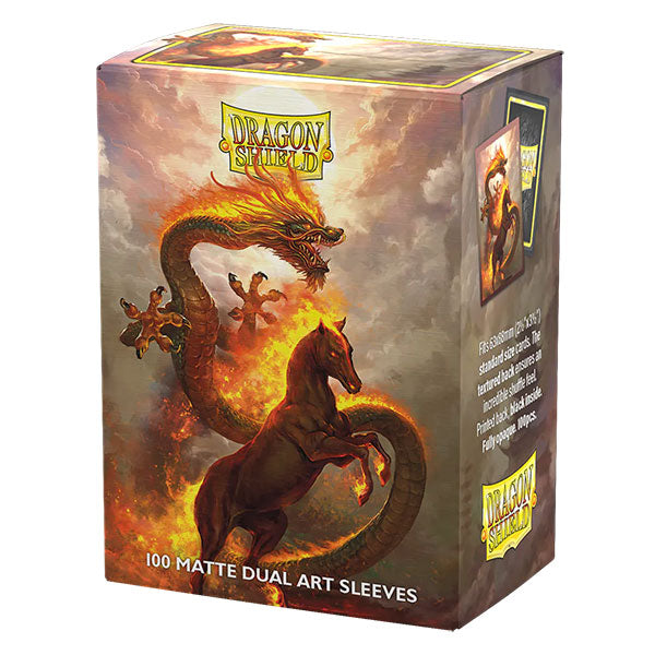 Dragon Shield: 2026 Year of the Fire Horse- Matte Dual Sleeves