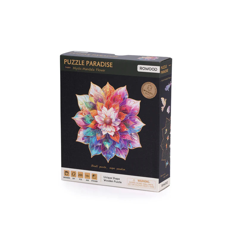 Rowood Puzzle Paradise Mystic Mandala Flower