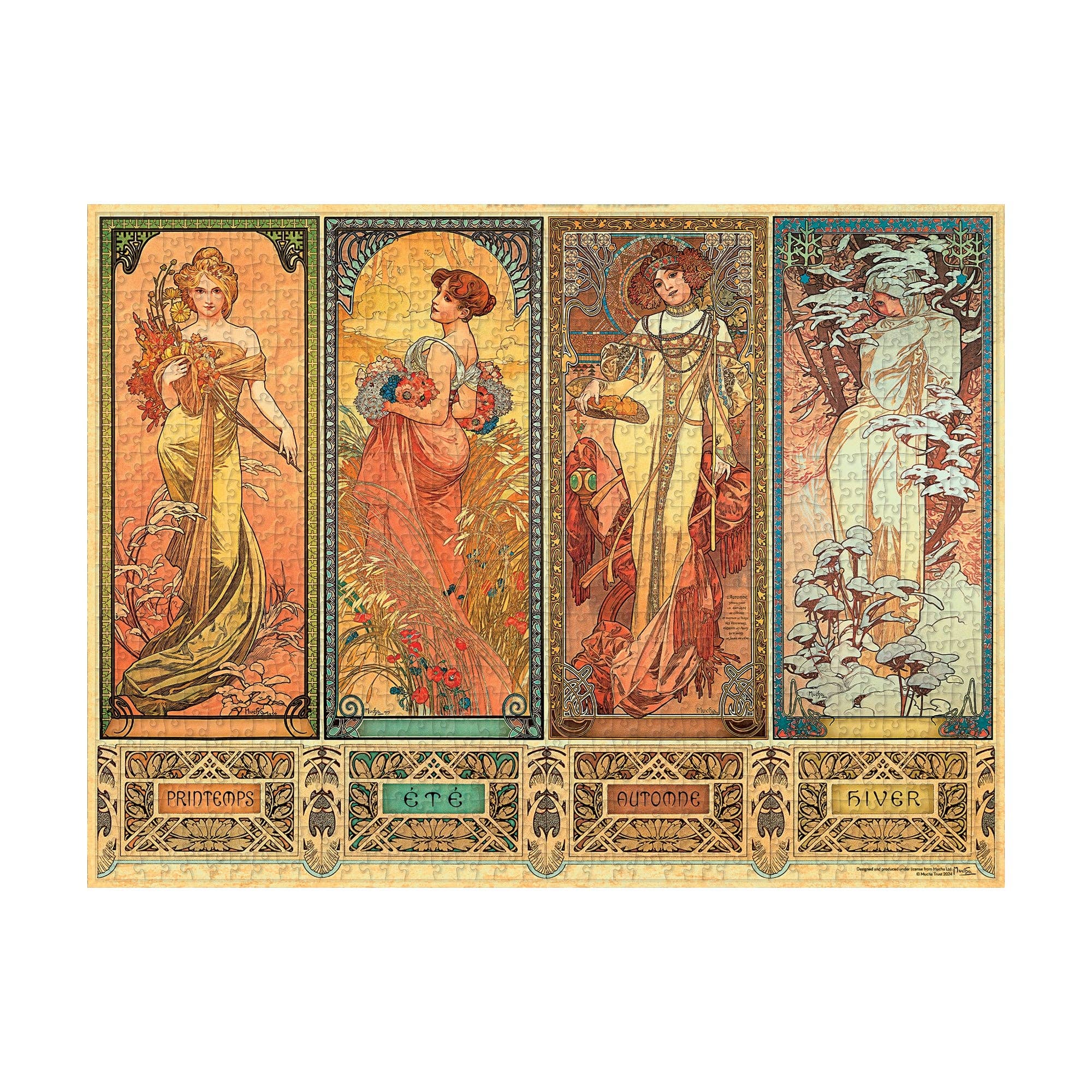 Paperblanks Seasons (1900) 1000 Piece Jigsaw Puzzle