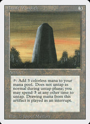 Basalt Monolith - Artifact - Staples