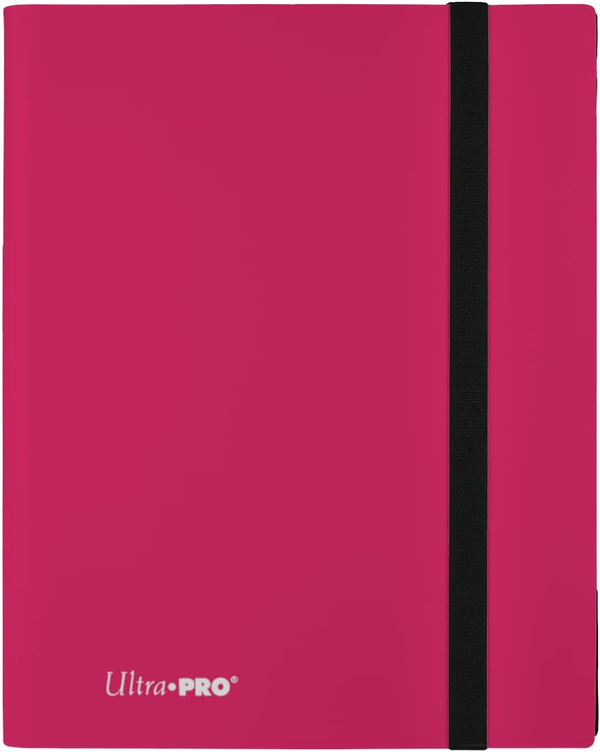 Ultra Pro Eclipse 9-Pocket PRO-Binder-Hot Pink