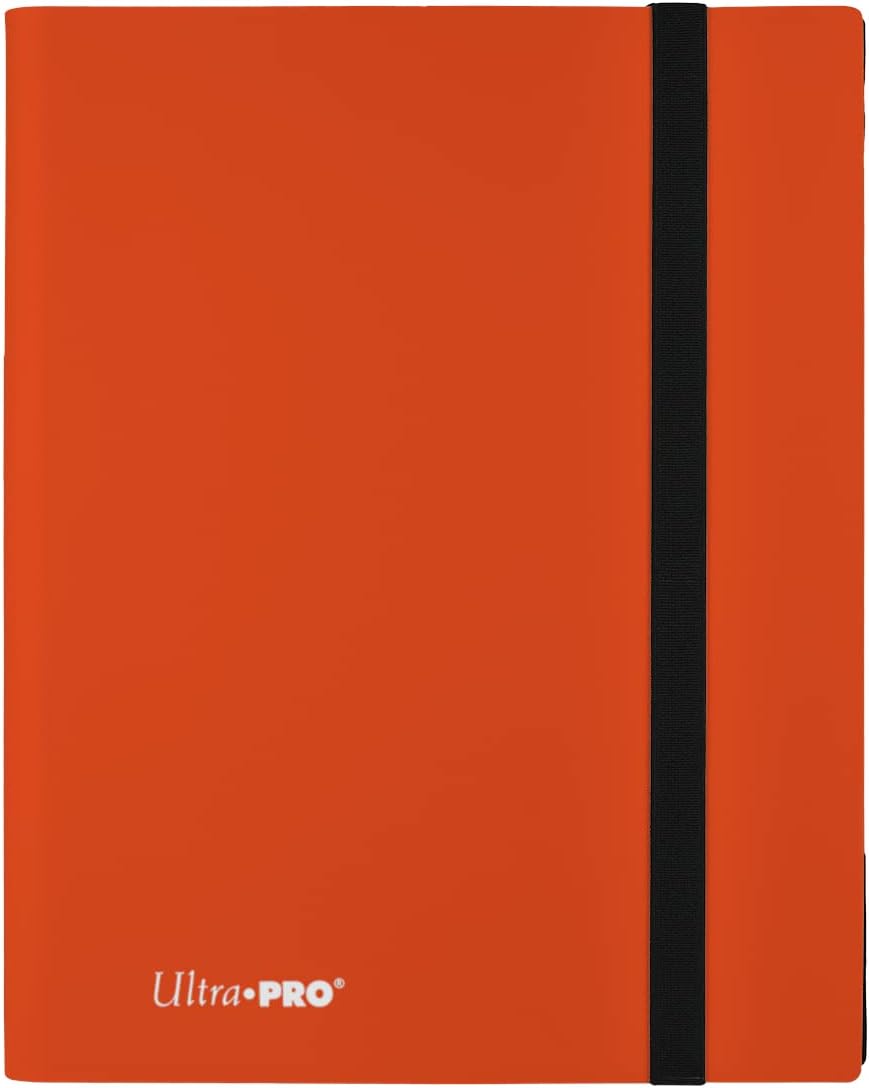Ultra Pro Eclipse 9-Pocket PRO-Binder-Pumpkin Orange
