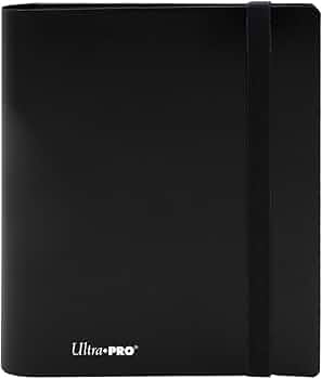 Ultra Pro Eclipse 4-Pocket PRO-Binder-Jet Black
