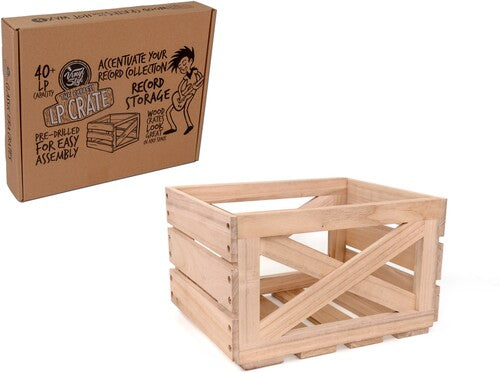 Vinyl Styl LP Crate 12 Inch LP Record Storage 40+ Capacity Wood