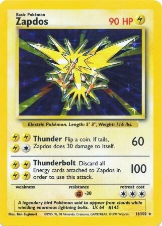 Zapdos - Lightning
