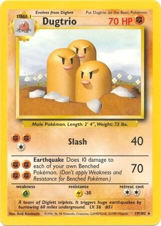 Dugtrio - Fighting
