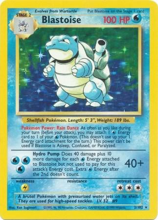 Blastoise - Water