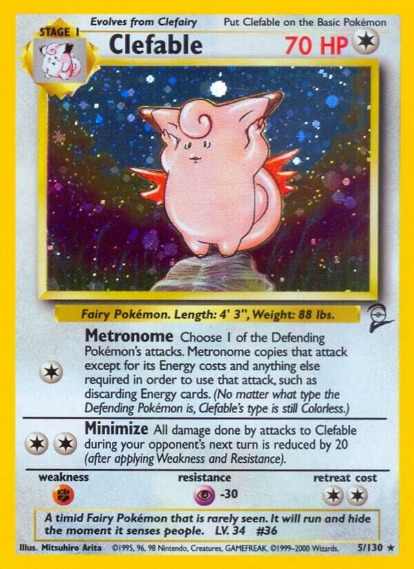 Clefable - Colorless