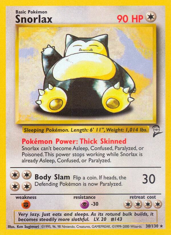 Snorlax - Colorless
