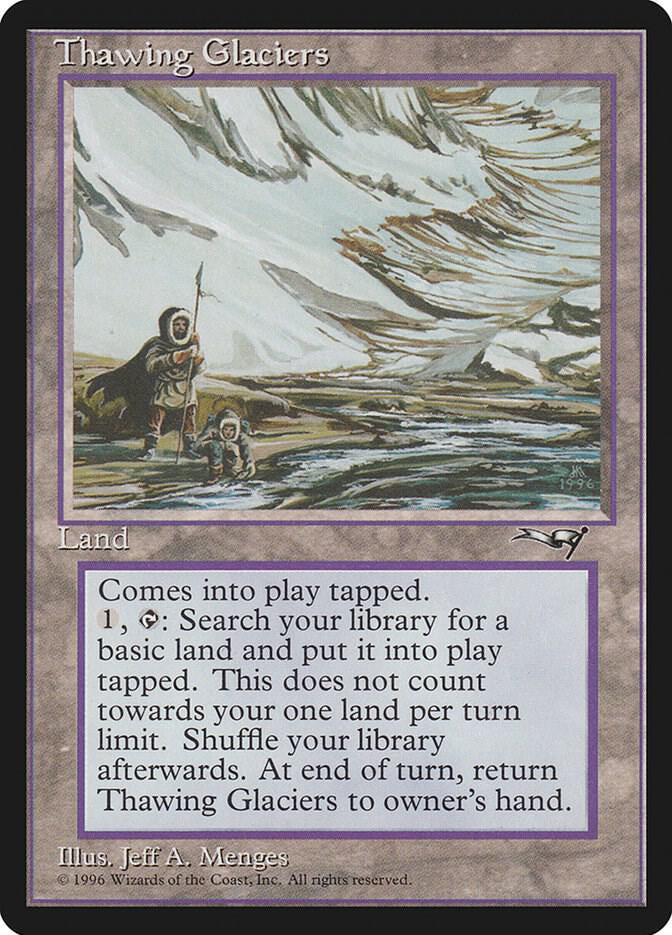 Thawing Glaciers - Land