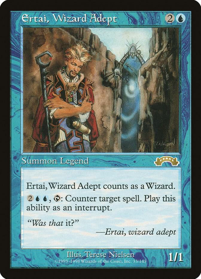 Ertai, Wizard Adept - Blue