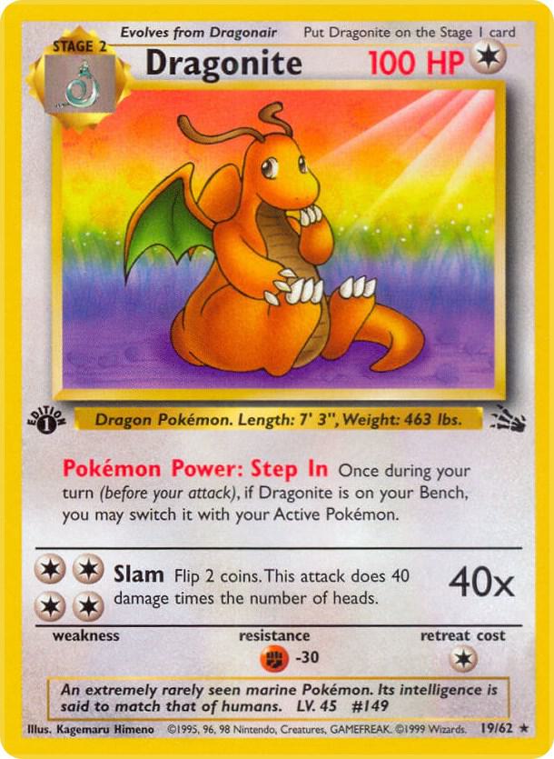 dragonite pokemon card stage 2 price Dragonite