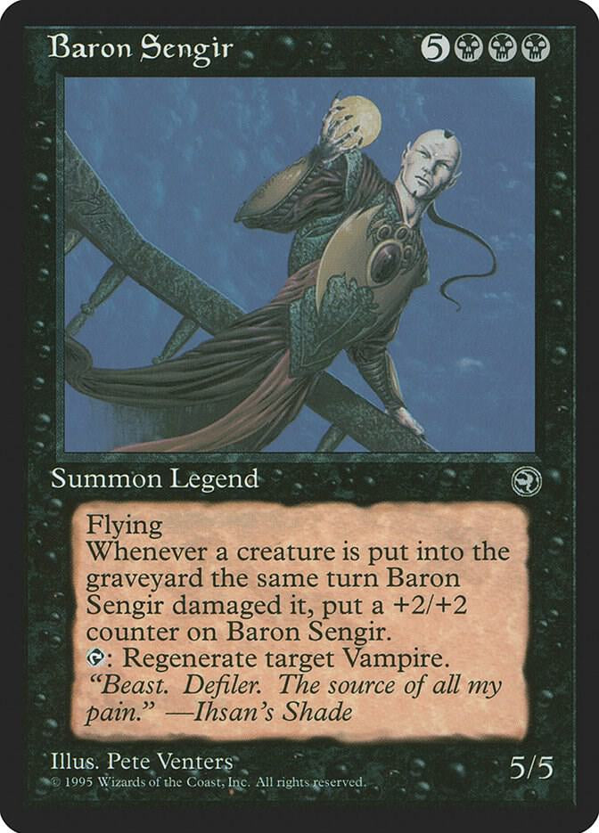 Baron Sengir - Black