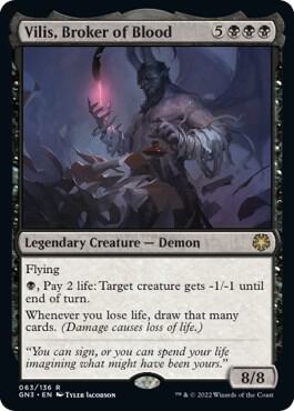 Vilis, Broker of Blood - Legendary Creature - Demon - Black