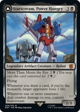 Starscream, Power Hungry / Seeker Leader - Black