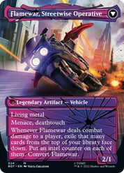 Flamewar, Brash Veteran / Flamewar, Streetwise Operative - Black/Red