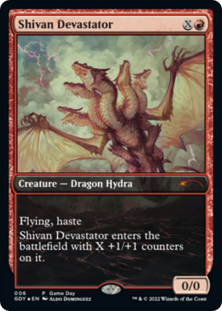 Shivan Devastator - Red