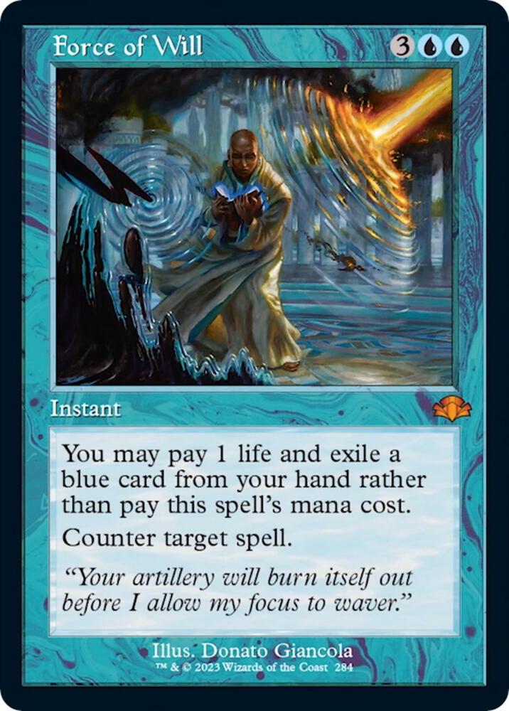 Force of Will - Blue Infinity Flux Force of Will - Blue Infinity Flux