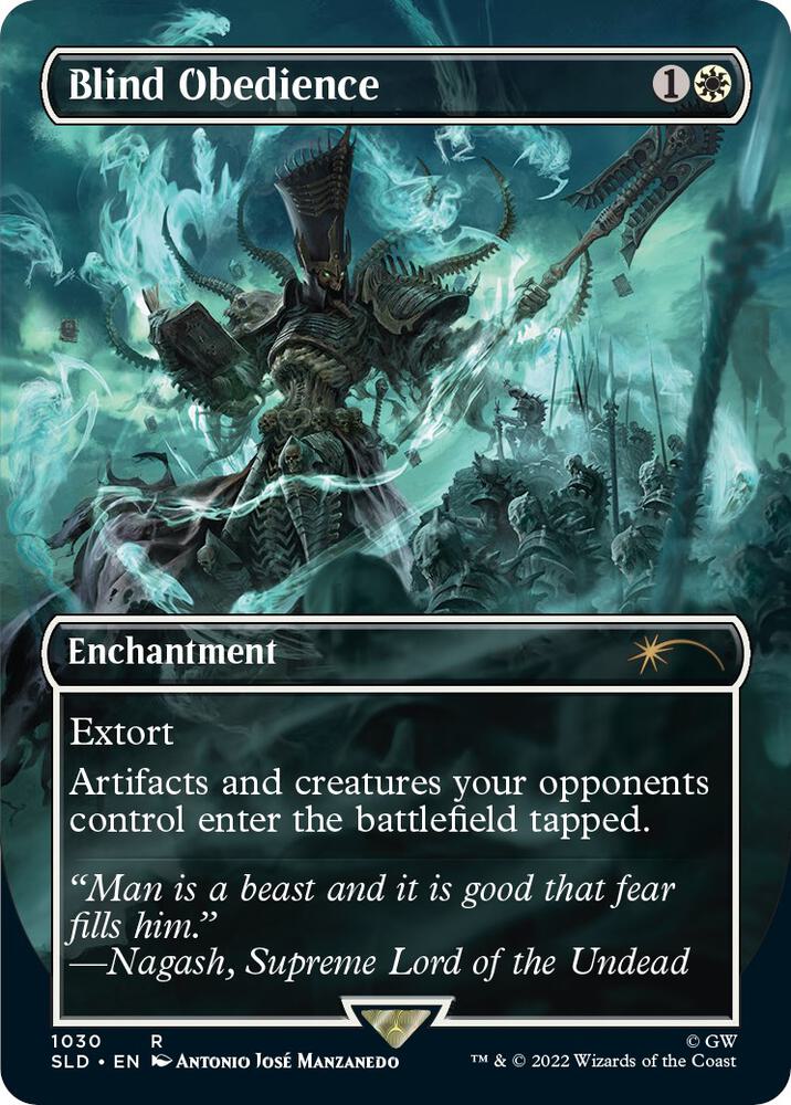 Blind Obedience - White