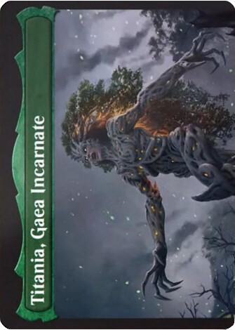 Titania, Voice of Gaea / Gaea Incarnate - Green