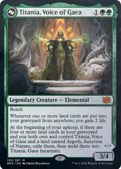 Titania, Voice of Gaea / Gaea Incarnate - Green