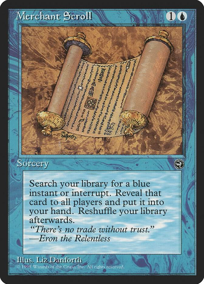 Merchant Scroll - Sorcery - Blue - Staple
