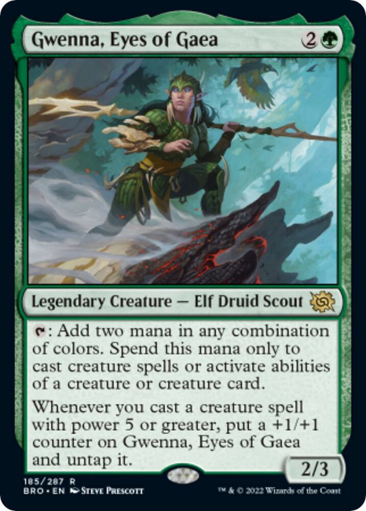 Gwenna, Eyes of Gaea - Green