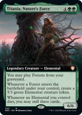 Titania, Nature's Force - Green