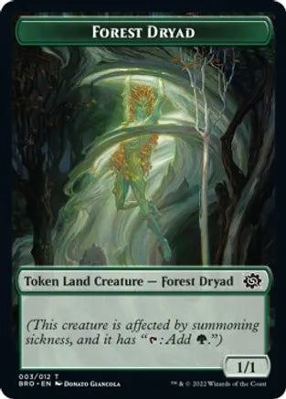 Forest Dryad - Token