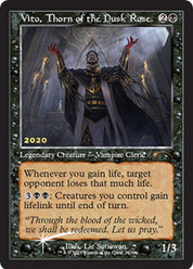 Vito, Thorn of the Dusk Rose - Black