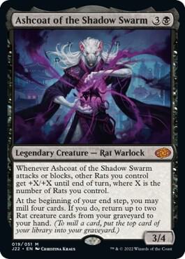 Ashcoat of the Shadow Swarm - Black