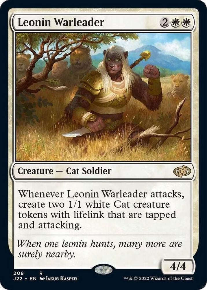Leonin Warleader - White