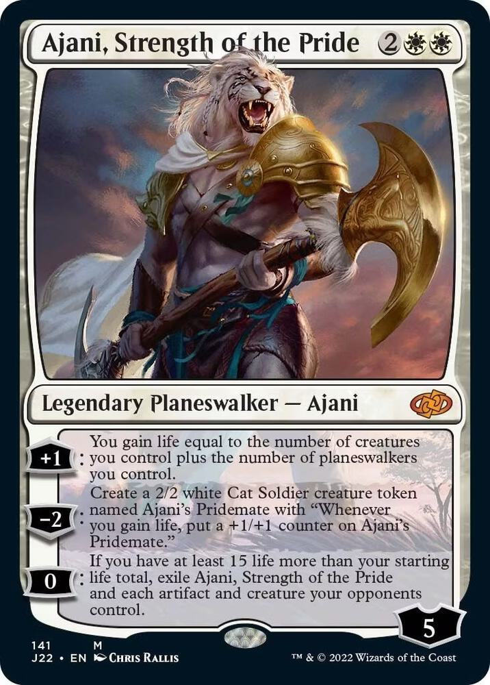 Ajani, Strength of the Pride - White