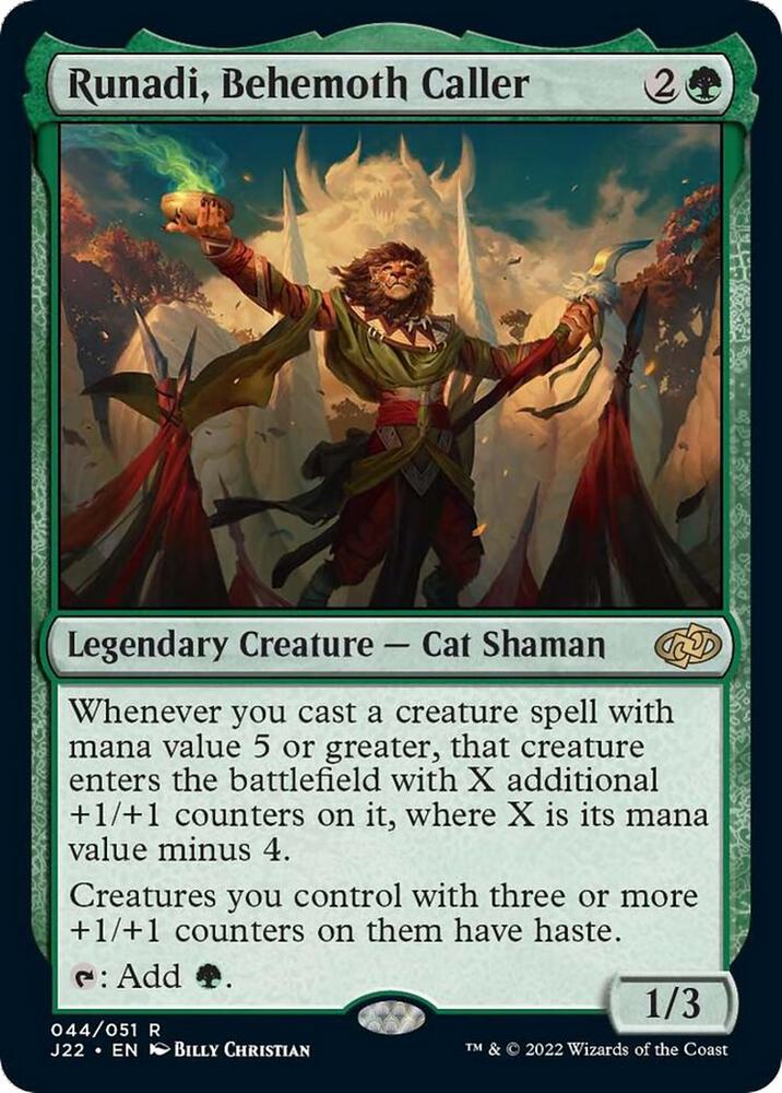 Runadi, Behemoth Caller - Green