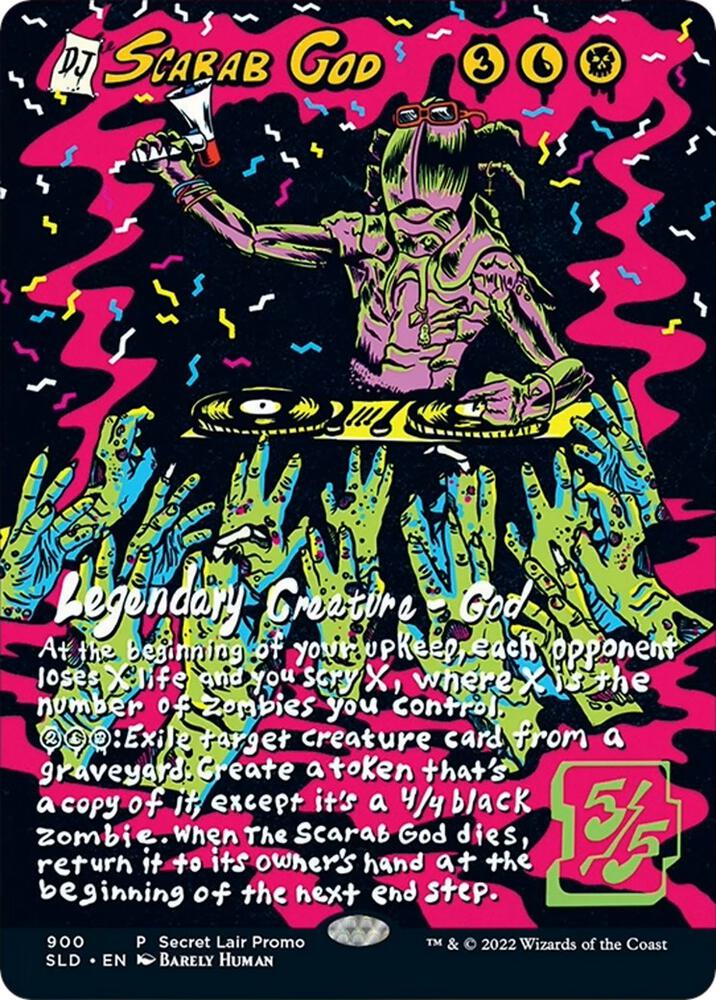 The Scarab God - Blue/Black